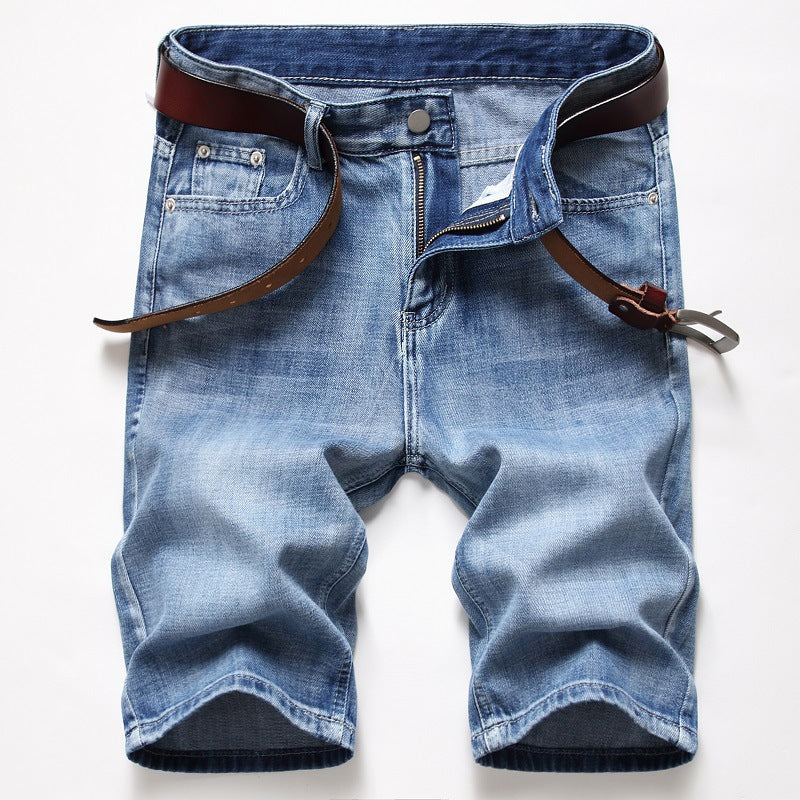 Denim Pants New Personality Retro Fashion Men's Trousers