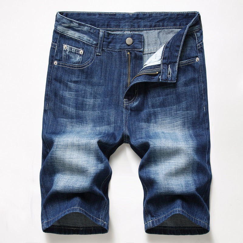 Denim Pants New Personality Retro Fashion Men's Trousers