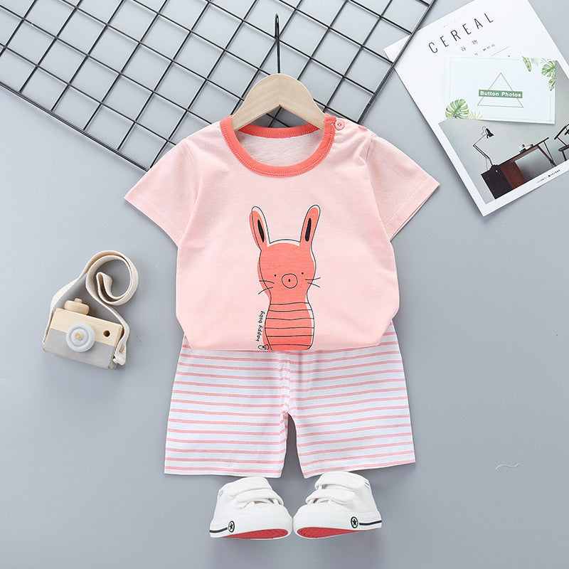 Infant Short-sleeved Outing Suit