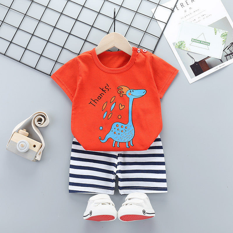 Infant Short-sleeved Outing Suit