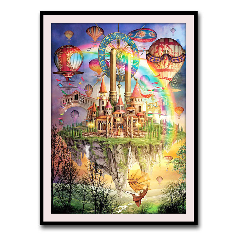 Diamond Painting New Sky Castle Sticker Diamond