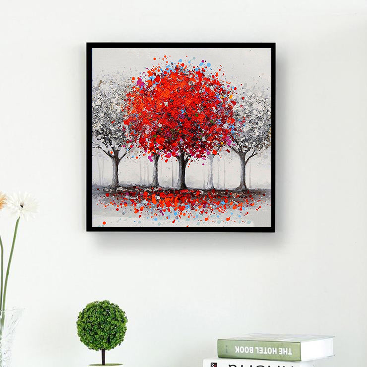 5D DIY Diamond Painting Mangrove, Square Or Round Diamond-like Embroidery, 3D Cross Stitch Style, Home Decoration