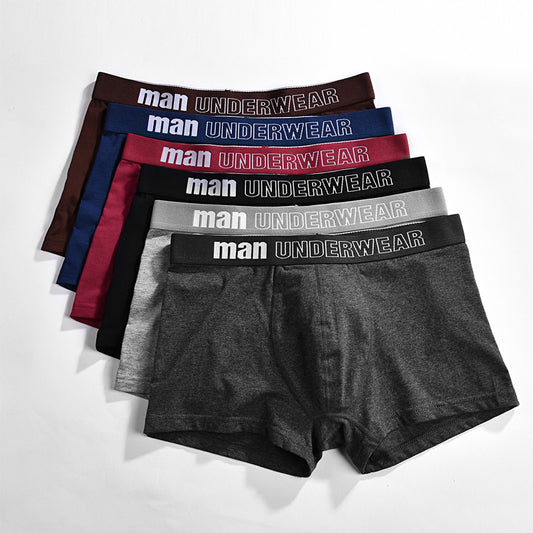 Men's Boxer Briefs With Loose Cotton Boxer Bottoms 