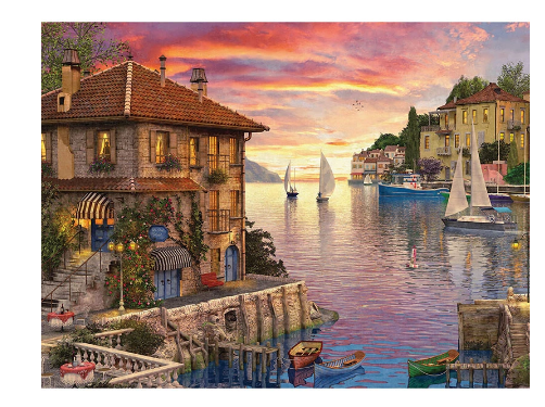 5D Diamond Painting Beautiful Beach House Cross Stitch Mosaic