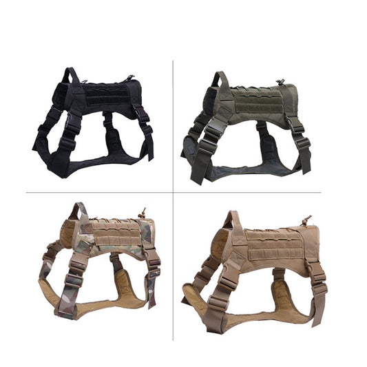 Tactical dog clothes outdoor dog vest 