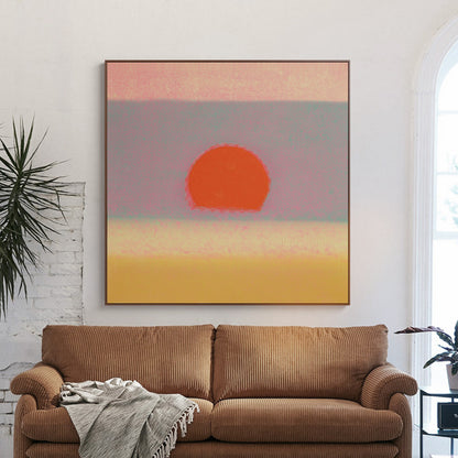 Abstract And Simple Hanging Paintings Of Art Works