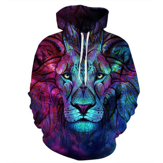 Tribal Lion Hoodie