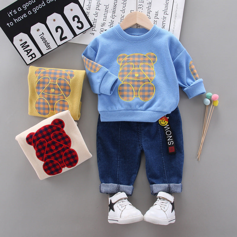 Children's sweater suit