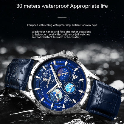 Luminous Multifunctional Men's Watch Waterproof