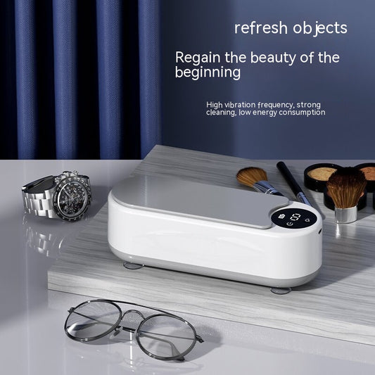 Glasses Washing Machine Ultrasonic Display Household Portable Small Automatic Cleaning Device 