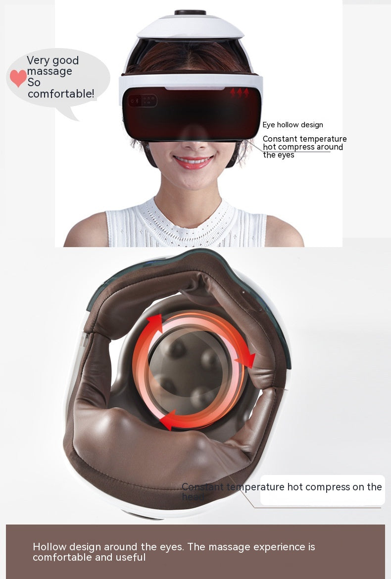 Rechargeable Wireless Head-eye Massager