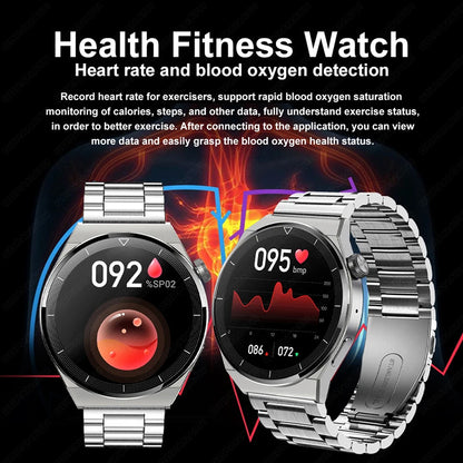 Fashion HD Large Round Screen Heart Rate GT3 Pro Multi-function Sport Smart Watch