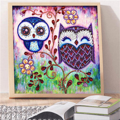 5D DIY diamond painting animal pattern shaped diamond cross stitch