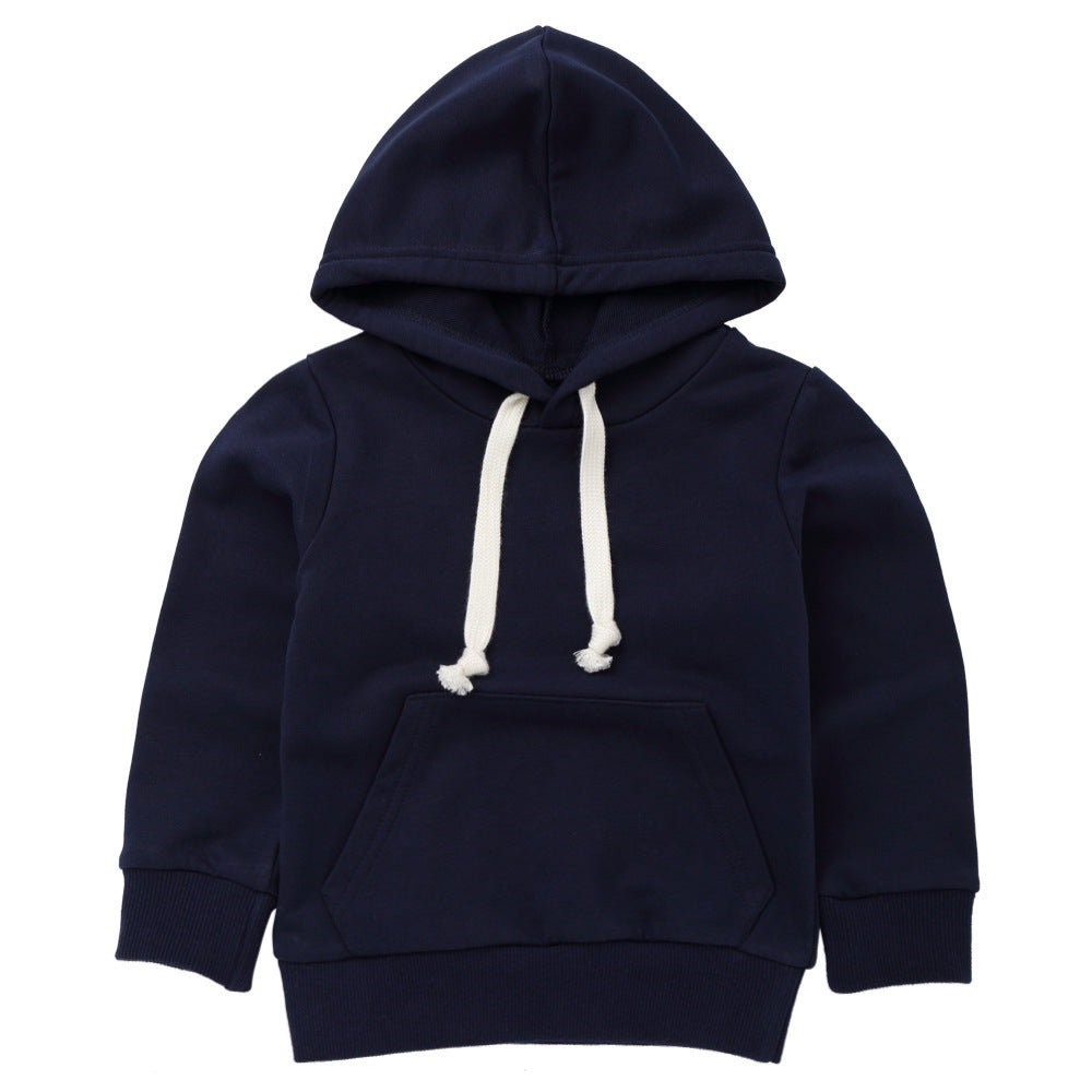 Long-sleeved hooded children's sweater