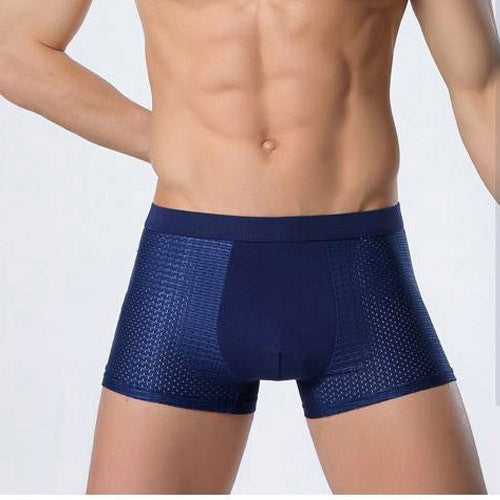 Summer Men's Underpants Mesh Toe Mid-Waist Men's Boxer Shorts