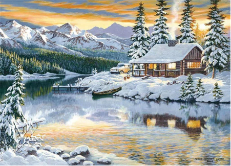 5D DIY diamond painting landscape