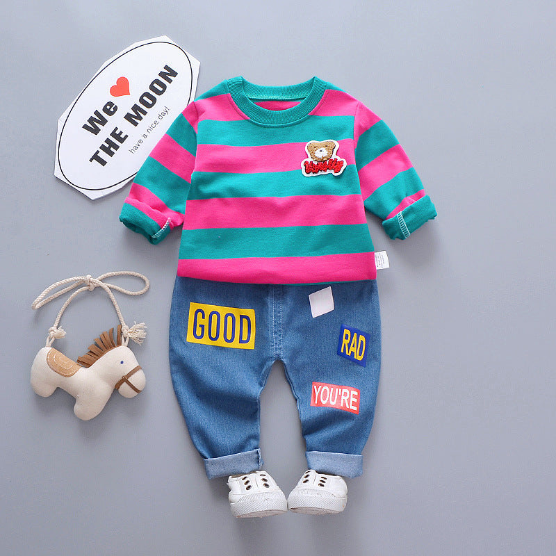 Children's sweater suit