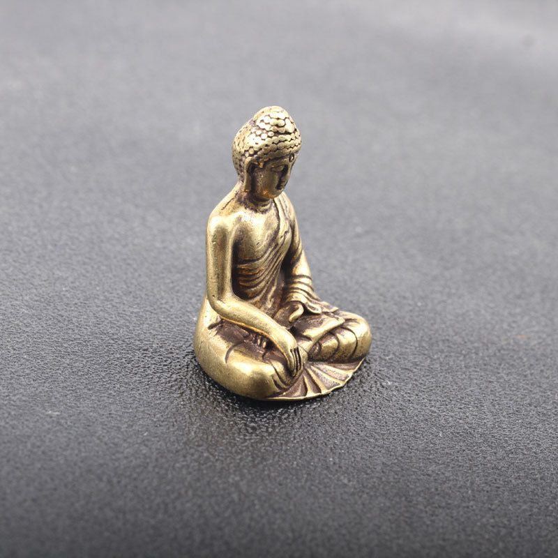 Antique Antique Bronze Buddha Statue