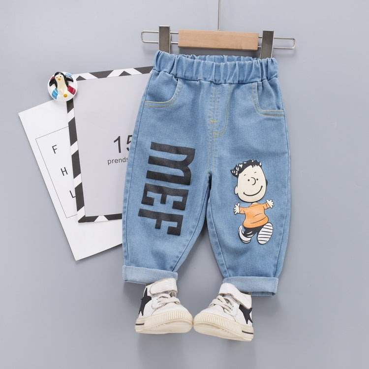 Autumn new children's jeans