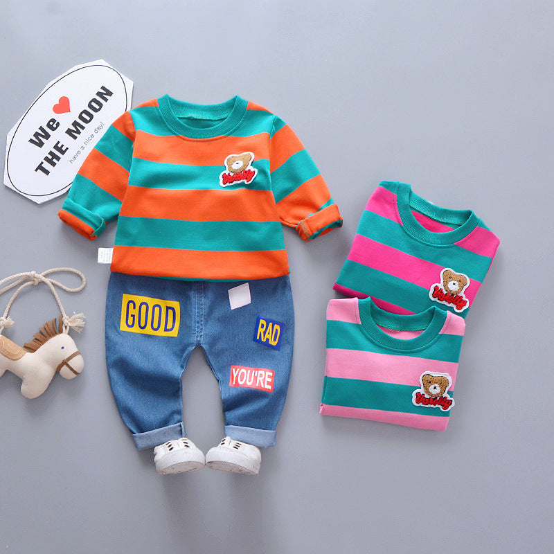 Children's sweater suit