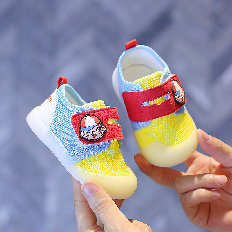 Velcro baby shoes - Babbazon 0