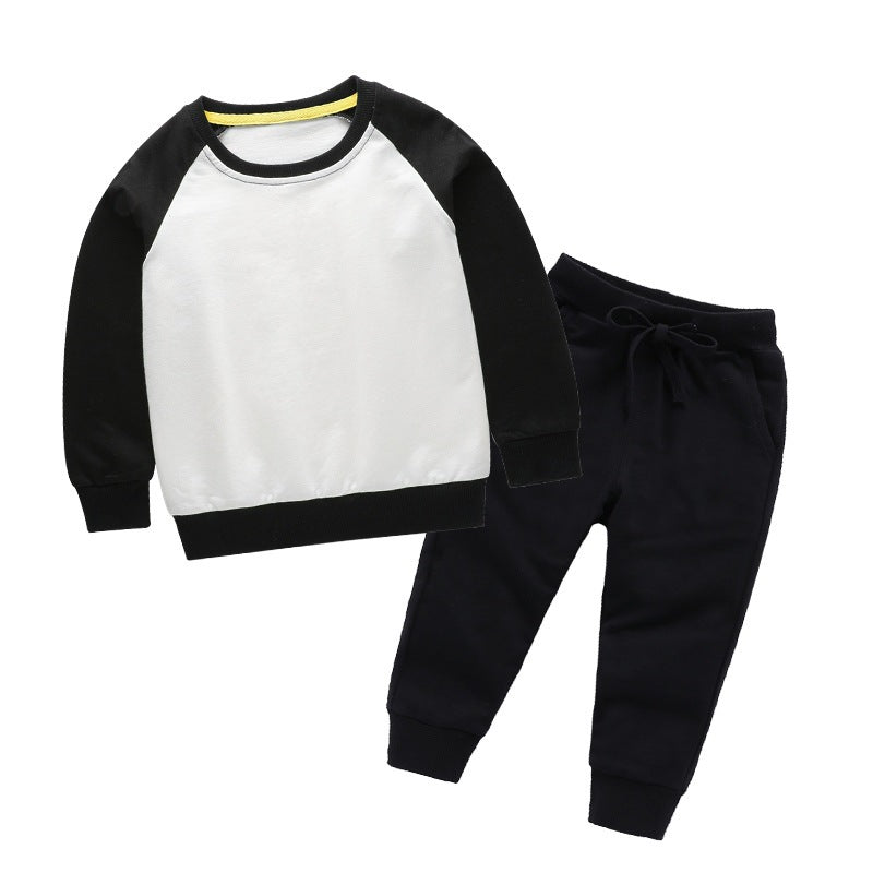 Children's Sweater And Pants Long Sleeve Suit