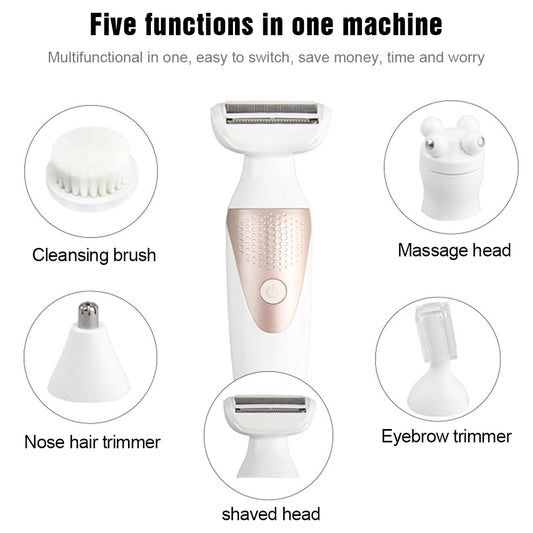 Shaving eyebrow hair removal instrument 