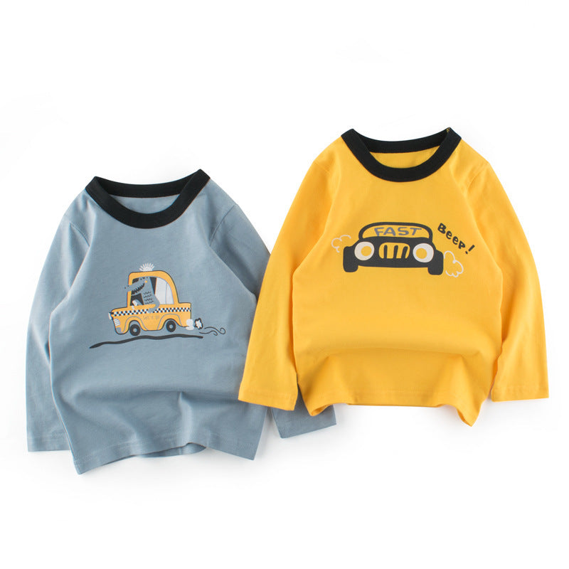 Children's long-sleeved T-shirt bottoming shirt