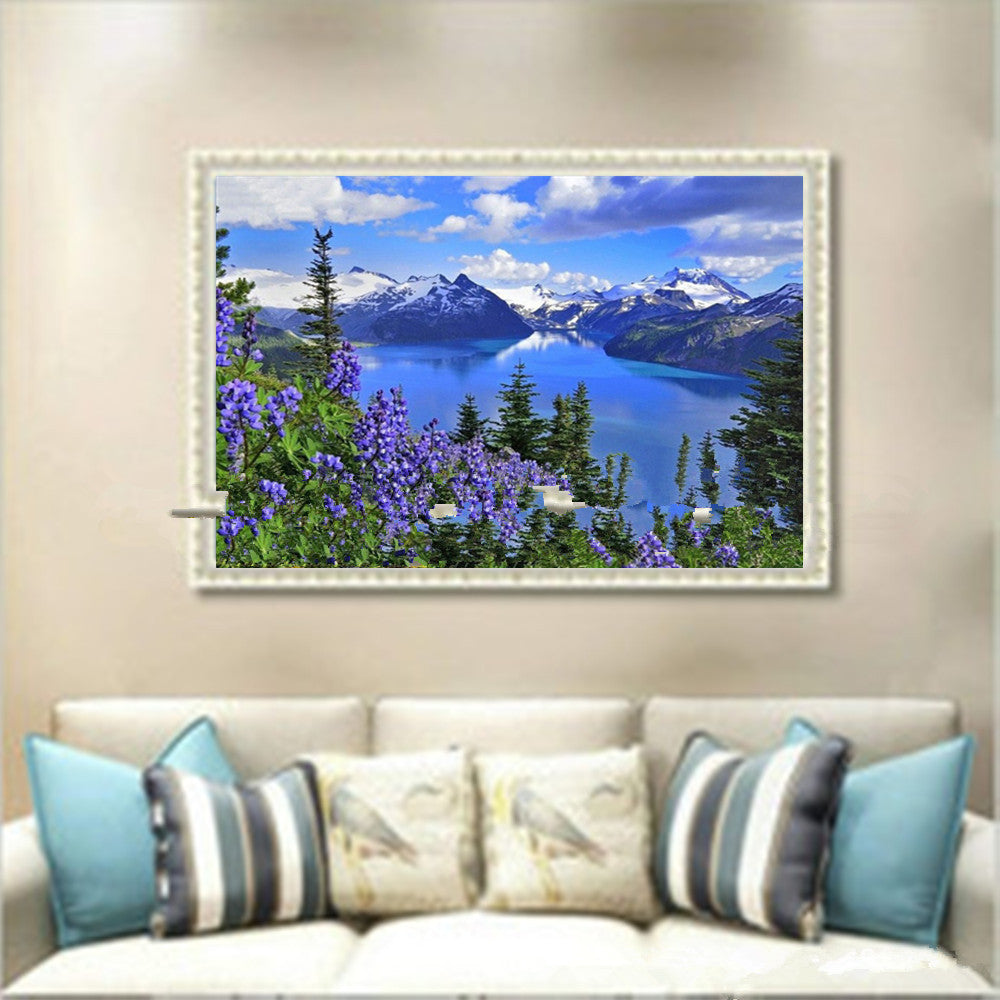 DIY dahaoheshan cross stitch landscape diamond painting