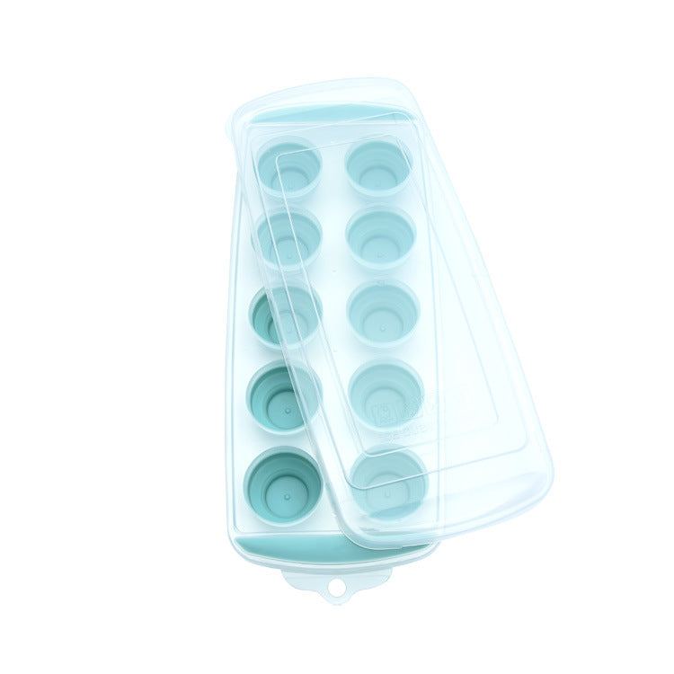 Ice Cube Mold Foldable Storage Box 