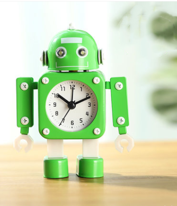 Robot alarm clock