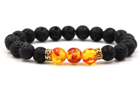 15 Colors Black Lava Stone Imperial Chakra Beads Essential Oil Diffuser Bracelet Balance Yoga Pulseira Feminina Buddha Jewelry