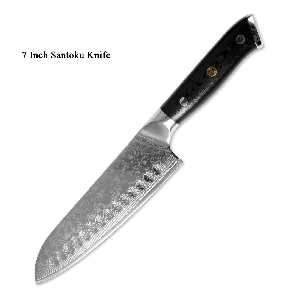 Japanese Damascus steel knife kitchen knife fruit knife