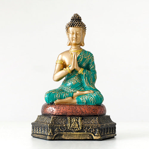 Chinese Feng Shui Ornaments of Ping An Buddha Statue