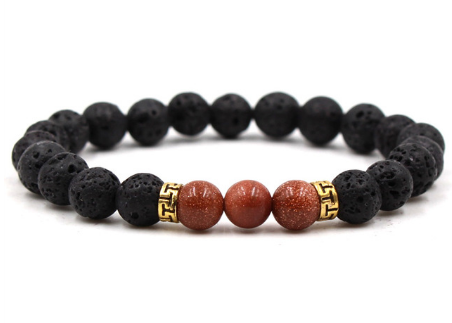 15 Colors Black Lava Stone Imperial Chakra Beads Essential Oil Diffuser Bracelet Balance Yoga Pulseira Feminina Buddha Jewelry