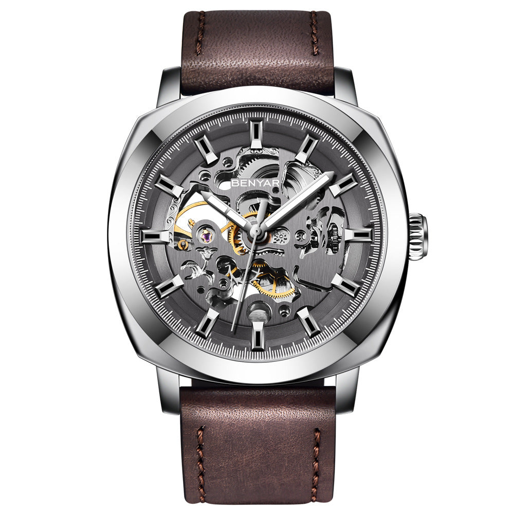 Hollow mechanical watch automatic fashion men's watch