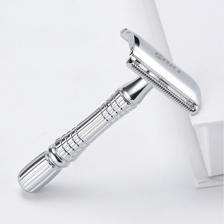 Safety Double Edge Razor For Men Shaving Set Knife Barber Straight Razor Men's Shaving Razor Blades Shaving Machine 