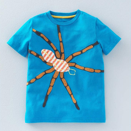 Pure cotton printed casual children's wear