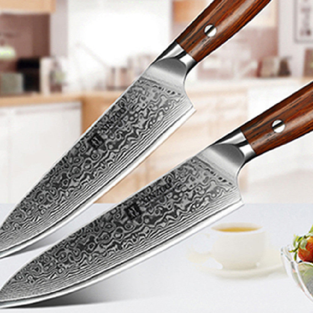 Damascus Steel Universal Knife Fruit Knife 