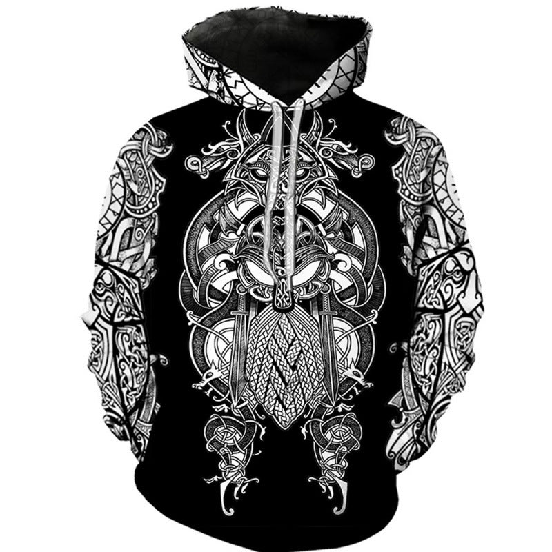 Viking Tattoo Anime Game Sweater