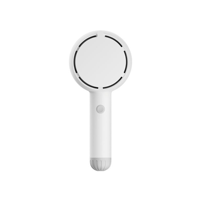 Handheld Portable Mute USB Rechargeable Fan With Light 