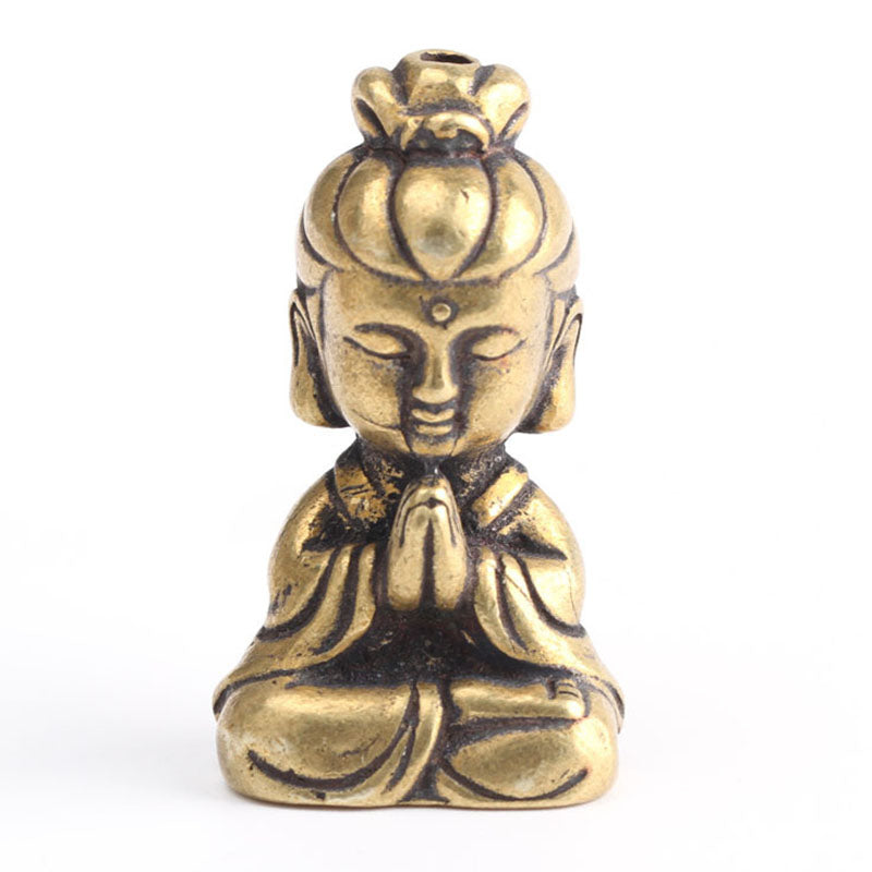 Antique Pure Copper Buddha Ornaments And Crafts