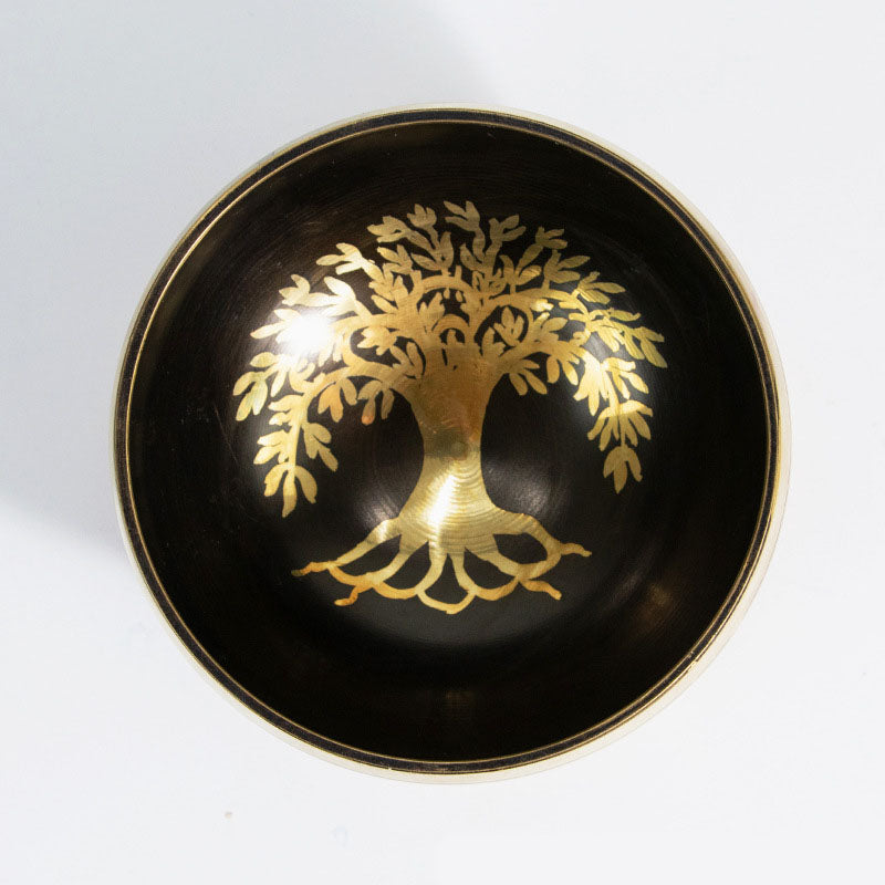 Household Hand-made Chanting Tree Of Life Buddha Sound Bowl