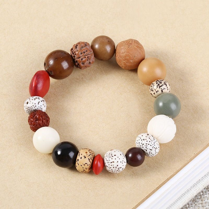 Natural Buddha Beads Bodhi Seed Bracelet