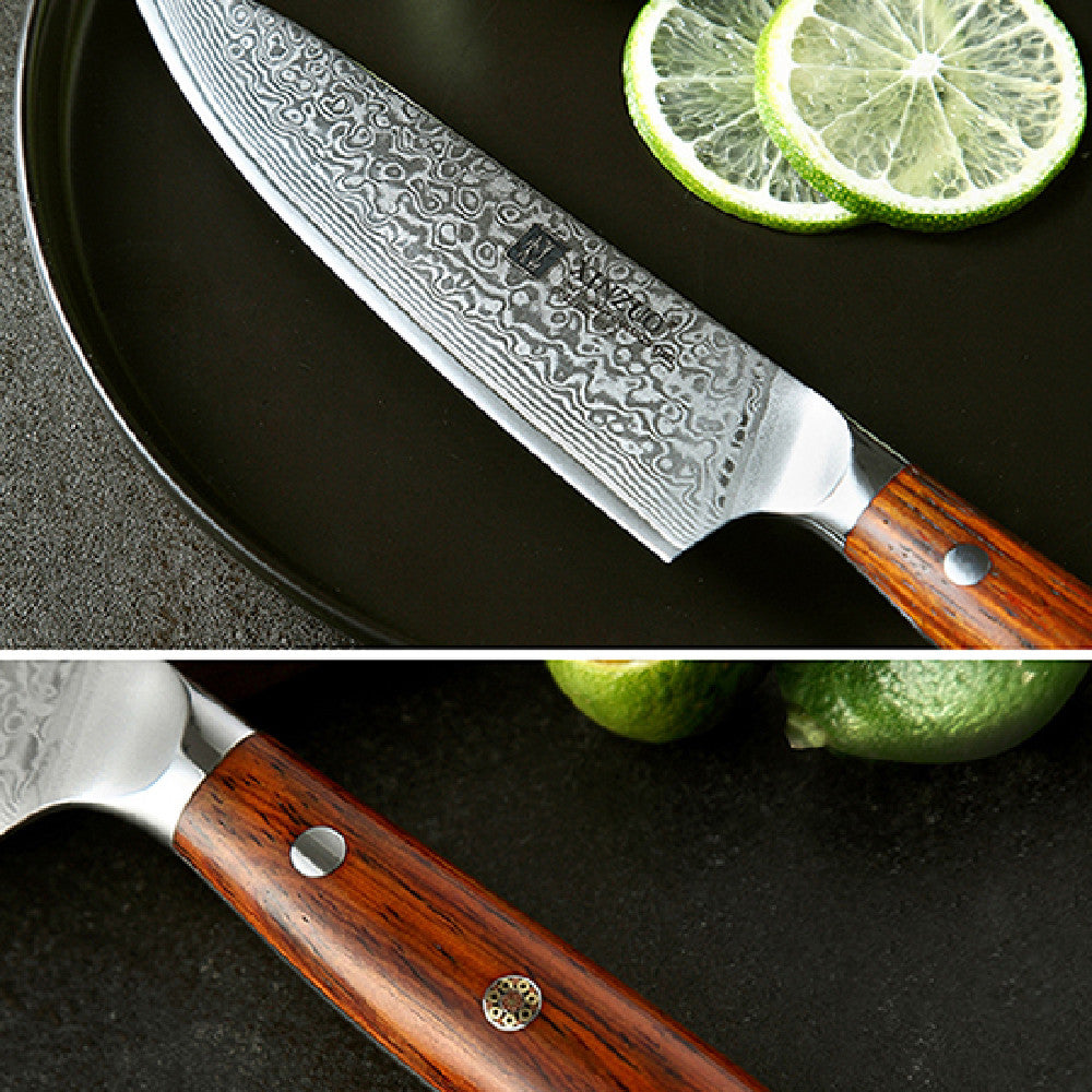 Damascus Steel Universal Knife Fruit Knife 