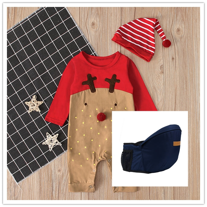 Christmas Deer Romper for Festive Cuteness