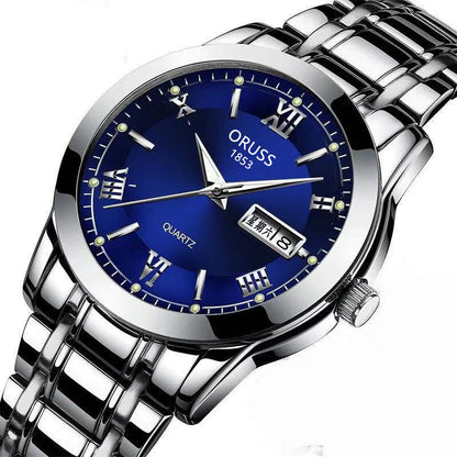 Men's Fashion Automatic Movement Waterproof Calendar Watch