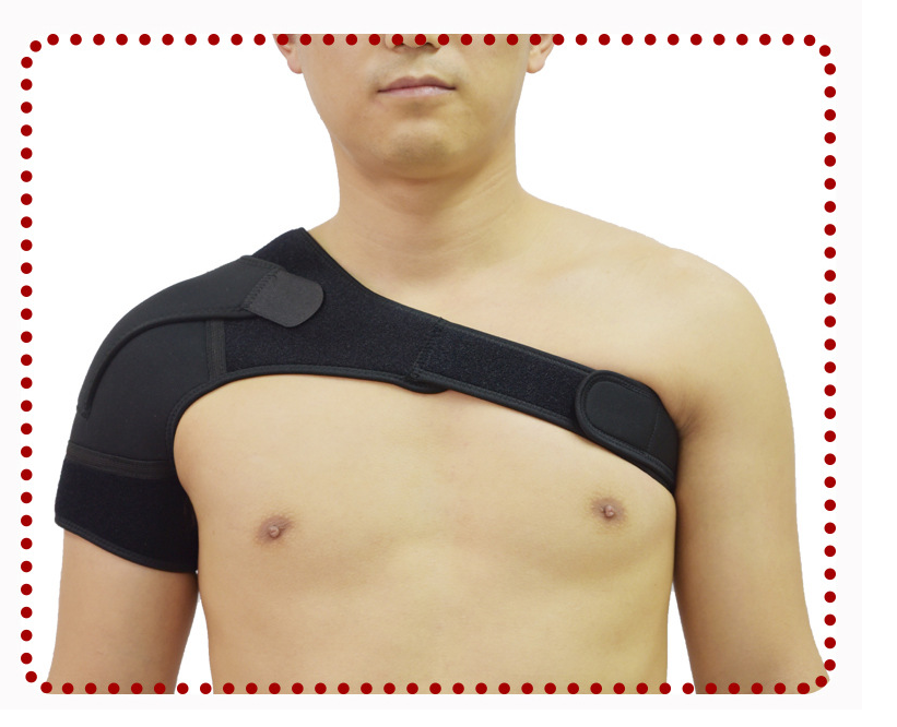 Neoprene Brace Dislocation Injury Arthritis Pain Shoulder Support 