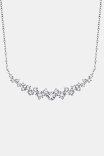 1.64 Carat Moissanite 925 Sterling Silver Necklace 