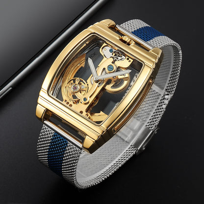 Hollow mechanical watch